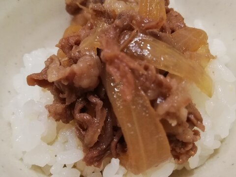 ミニ牛丼